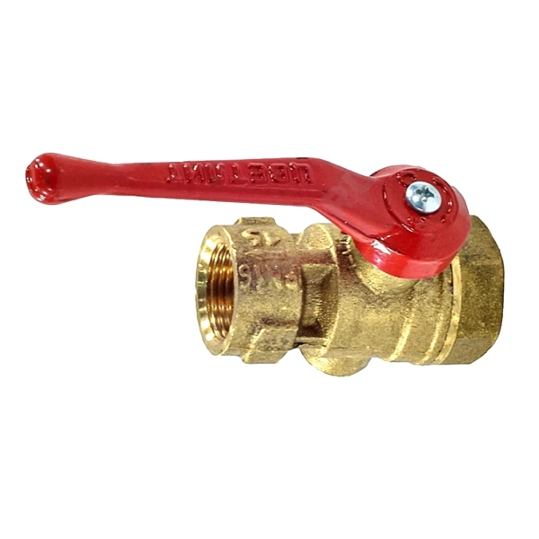 Кран д/ман шар лат 11Б27п11 G1/2"-М20х1,5 Ру16 м/м рук Цветлит ZW10023