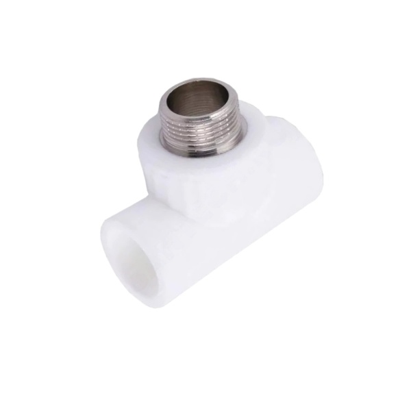 Тройник PP-R бел комб Дн20х1/2" НР PRO VALFEX 10128020-PRO
