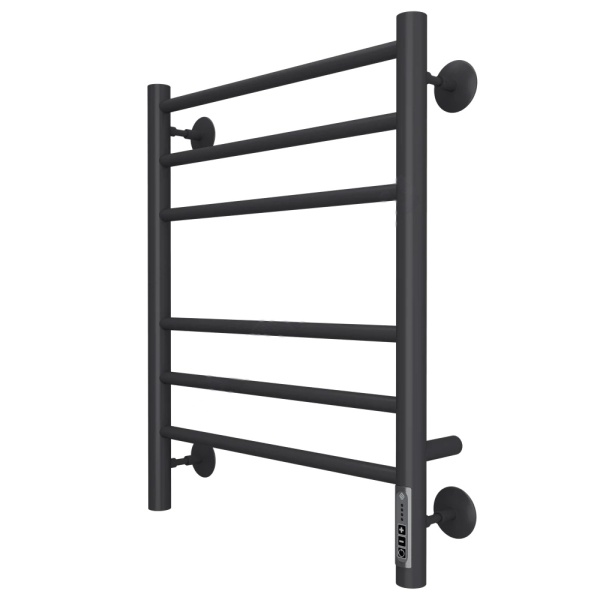 Полотенцесуш элек Лесенка 450х600 6П RAL9005мат Аврора ПУ прав Терминус 4670078527479