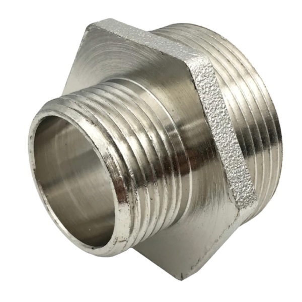 Ниппель лат перех Ду20х15 НР никель FN112 SantechSystems