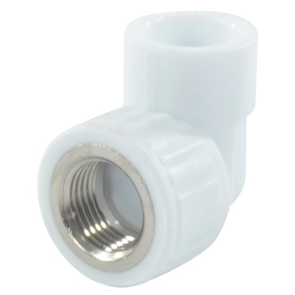 Угольник PP-R бел комб Дн32х1" ВР VALFEX 10125032