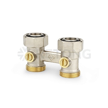 Узел нижнего подключения Varmega VM14111 3/4" НР-ВР, прямой, для двухтрубных систем
