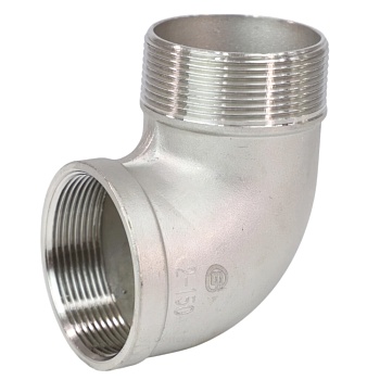 Угольник нерж SS304 Ду20 (3/4") ВР/НР Benarmo