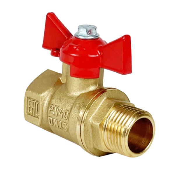 Кран шар лат 11Б27фт1М Ду20 Ру40 м/р баб VALFEX VF.218.LB1.034.N/P59