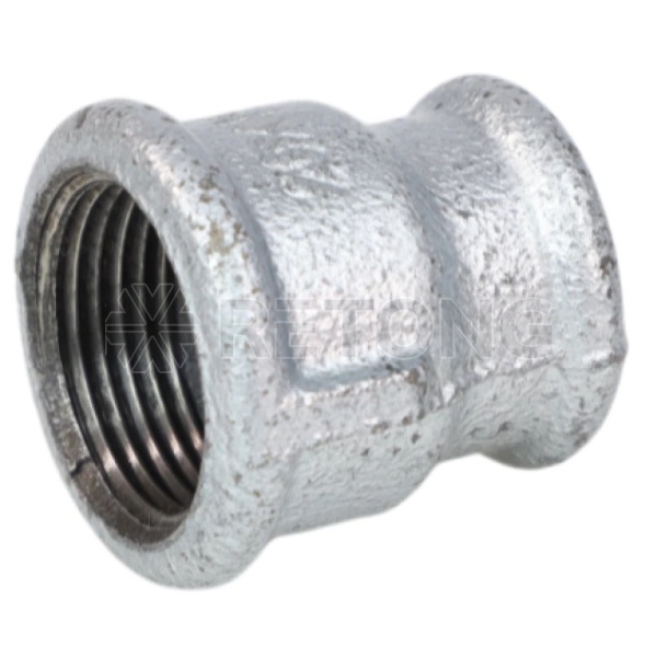 Муфта чуг перех оц Ду25х15 (1"х1/2") ВР Fittex