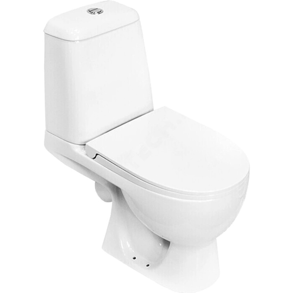 Унитаз-компакт Max Comf к/вып н/под 2реж в/к дюр микр Sanita Luxe