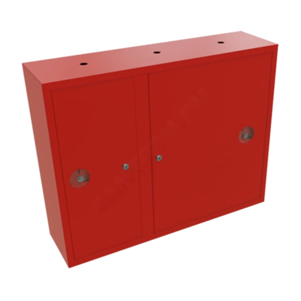 Шкаф пожарный навесной ШП-КО-315 НЗК (1ПК+1огн) ЗМ 650х840х230 красн Балтика-01