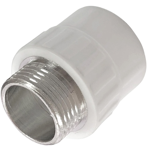 Муфта PP-R бел комб Дн20х1/2" НР PRO VALFEX 10130020-PRO