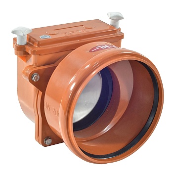 Клапан обратный кор б/н Дн200 засл нж/ст, монт лючком HL 720.0