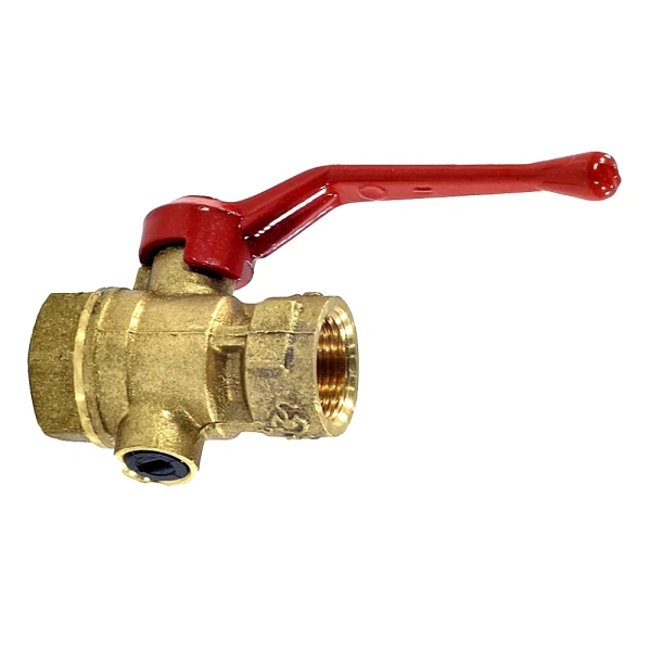 Кран д/ман шар лат 11Б27п11 G1/2"-М20х1,5 Ру16 м/м рук Цветлит ZW10023