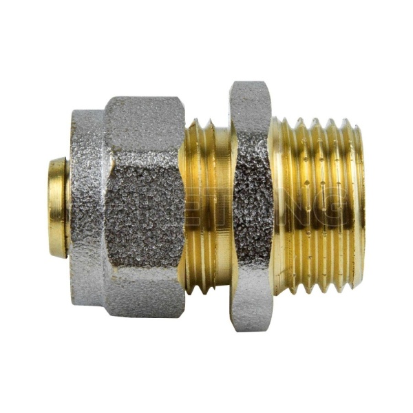 Муфта МП обж лат Дн26х3/4" НР Aquasfera 7001-05