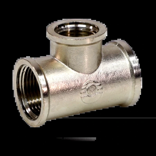 Тройник лат перех Ду25х20х25 ВР никель VALFEX VF.750.N.100.034.100