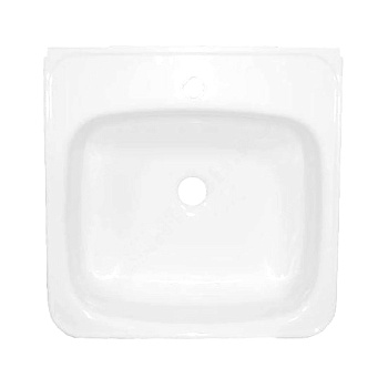 Мойка ст эмалиров МСК 500х500 0,8мм б/сиф с кроншт 1 1/2 Караганда