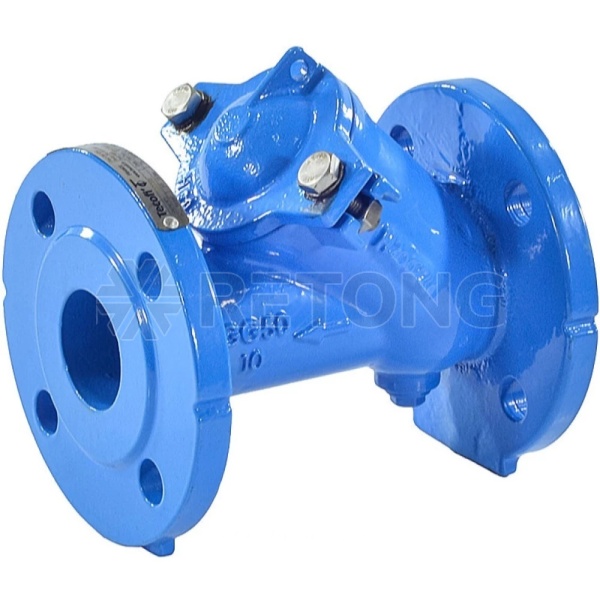 Клапан обр чуг шар Ду80 Ру10 фл шар/алюм+NBR Tecofi CBL4240-0080
