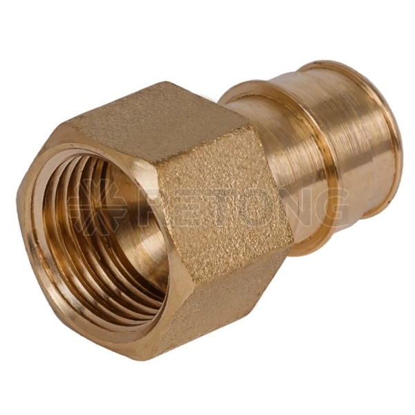 Муфта PE-X лат радиал Дн25х1/2" ВР РОС