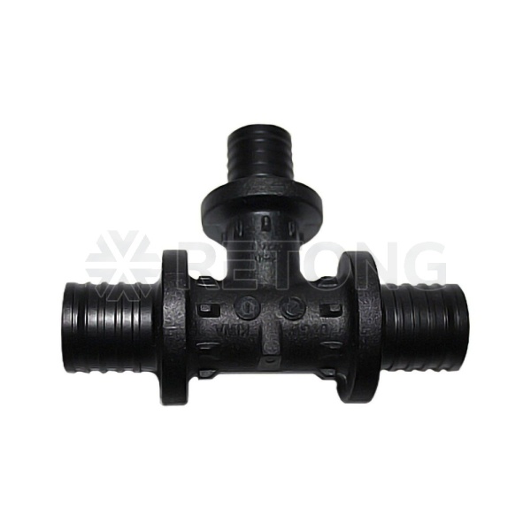 Тройник PE-X PPSU аксиал Дн32х20х32 перех RAUTITAN PX Rehau 11600651001