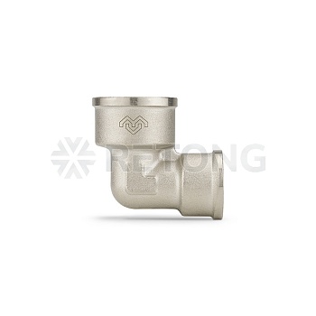 Угол Varmega ВР-ВР переходной 3/4" x 1/2", никелированный