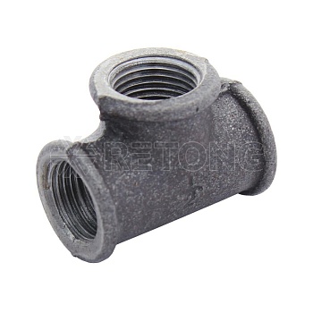 Тройник чуг Ду32 (1 1/4") м/м Fittex