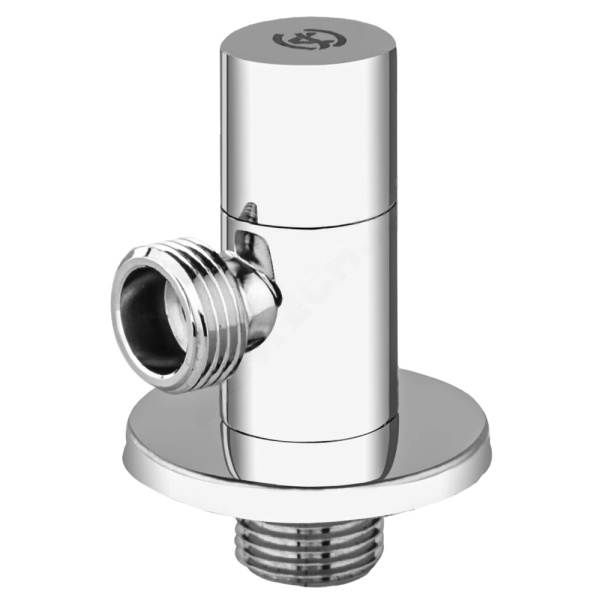 Вентиль угл лат быт с/отр G1/2"х3/4" Ру16 р/р мах овал блистер Aquasfera 1072-12