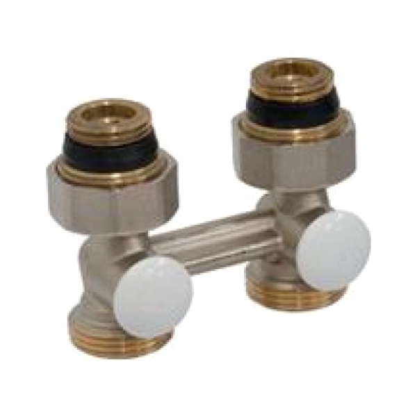 Узел ниж/п Ду15 Ру10 1/2x3/4" ПУ прям в/к двухтр Giacomini R387LX012