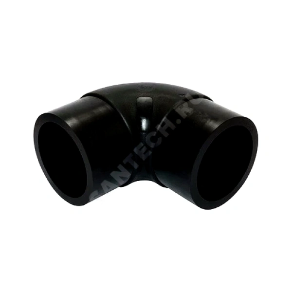 Отвод ПЭ100 спигот Дн90х90гр Ру16 SDR11