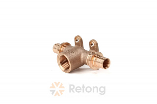 Тройник РЕХАУ настенный с внутренней резьбой 20-Rp1/2-20 RX+