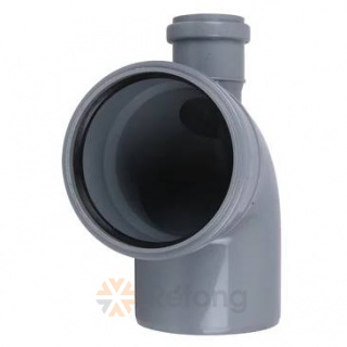 Отвод Sinikon Стандарт с фронт. патрубком (выход вверх)  110/50х87°