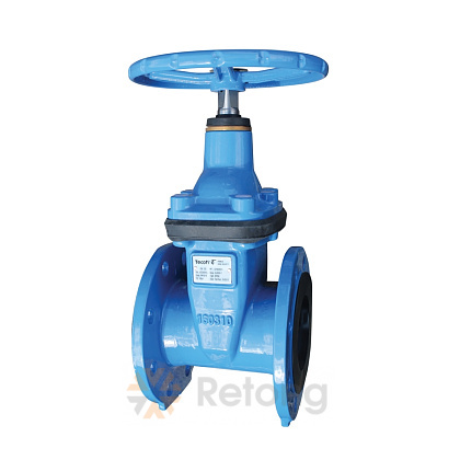 Задвижка чугун VOC4241C аналог МЗВ обрезиненный клин EPDM Ду 300 Ру10/16 Тмакс=110C фл Tecofi VOC4241C-00EP0300