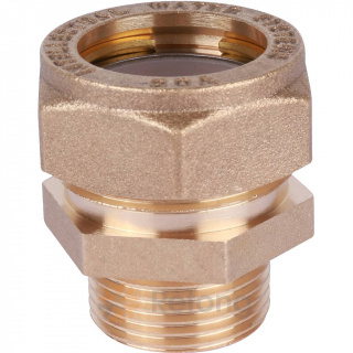 Муфта латунь 20Aх3/4" обжим/НР STAHLMANN SSML2003/4BEF