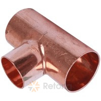 Тройник переходной Sanha 5130, медь 35x22x35, пайка