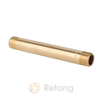 Удлинительный бочонок Gappo 1&amp;quot; х 50 ммНР-НР, латунный