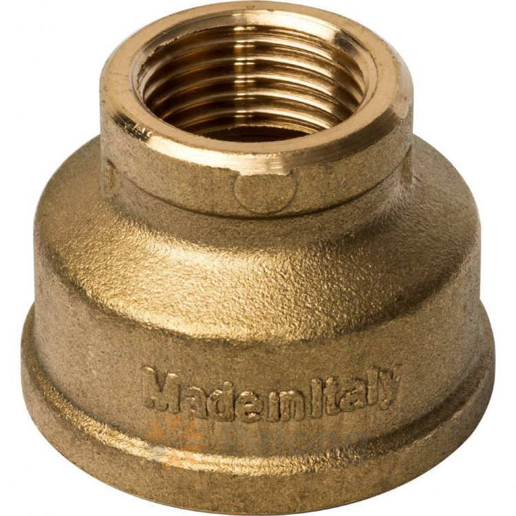 Муфта редукционная Stout,  латунь 1х1/2&amp;quot; ВВ