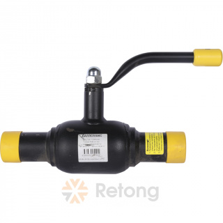 Кран стальной Broen Балломакс для теплоснабжения полный проход с/с DN 32 PN 40 с рукояткой