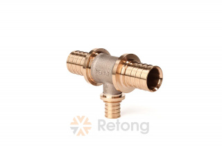 Тройник РЕХАУ с уменьшенным боковым проходом 32-25-32 RX+