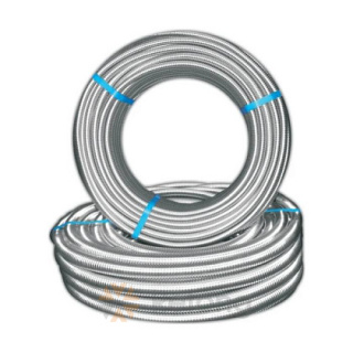 Труба гофрированная нерж сталь 40мм, отожженная, Lavita