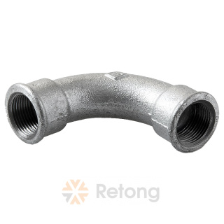 Отвод чугунный длинный Brennen, оцинк. 3/4&amp;#039;ВВ