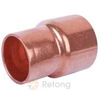 Муфта редукционная Sanha 5240, медь 22x18, пайка