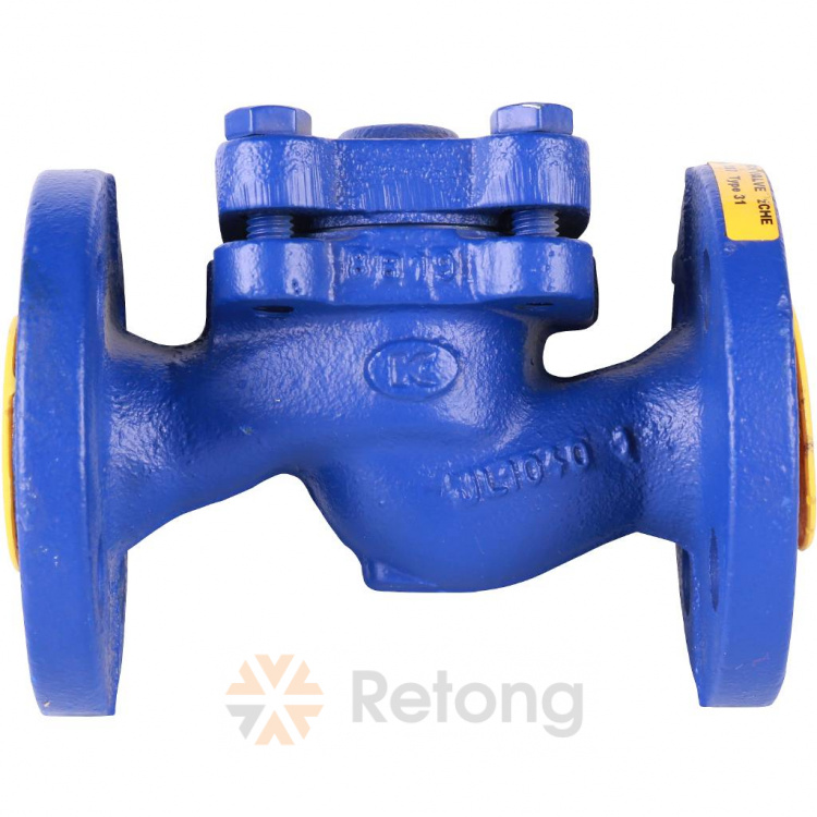 Клапан обратный Zetkama 287A подъемный шток Ду15 Ру16 фл Tmax=300