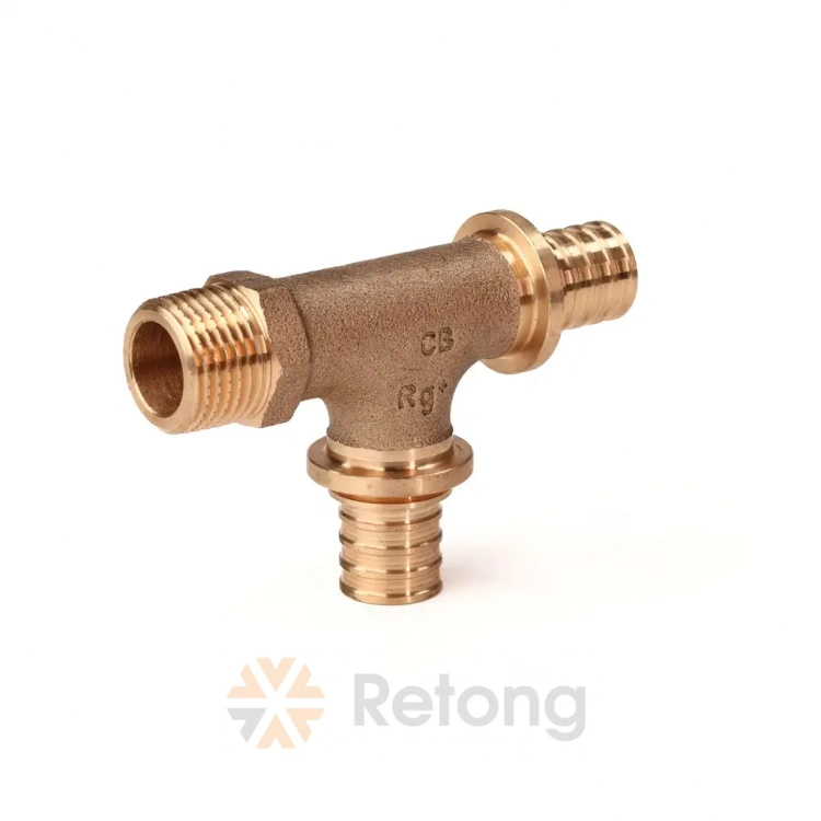 Тройник РЕХАУ с наружной резьбой 20-20-R 1/2 RX+