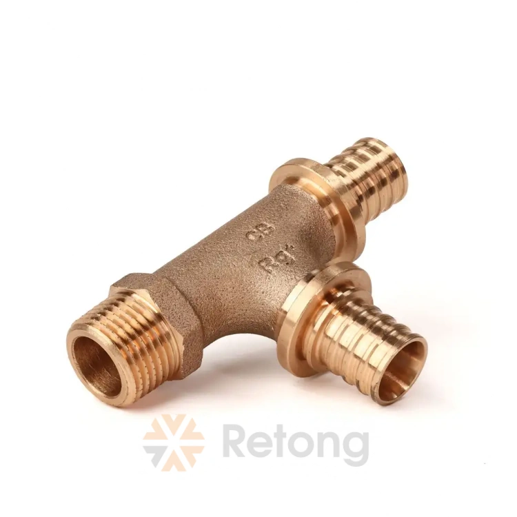 Тройник РЕХАУ с наружной резьбой 20-20-R 1/2 RX+