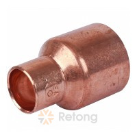 Муфта редукционная Sanha 5243, однораструбная, медь 35ax18, пайка