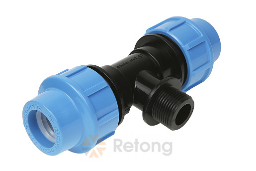 Тройник переходной Джилекс для ПНД 25 x 3/4” x 25 Н