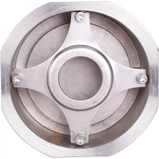 Клапан обратный Zetkama 275I пружинный, нерж.сталь Ду100 Ру40 межфл Tmax=300