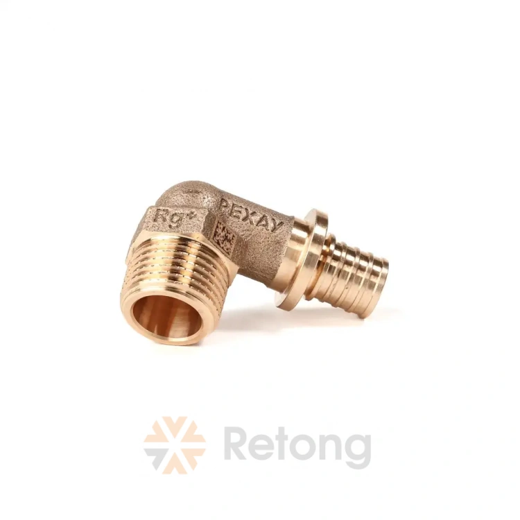 Угольник-переходник РЕХАУ с наружной резьбой 16-R 1/2 RX+