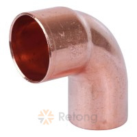 Угол однораструбный Sanha 5092, 90°, медь 42, пайка