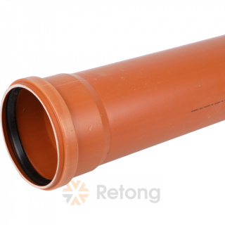 Труба НПВХ D 110 L 1000 SN 4 СИНИКОН