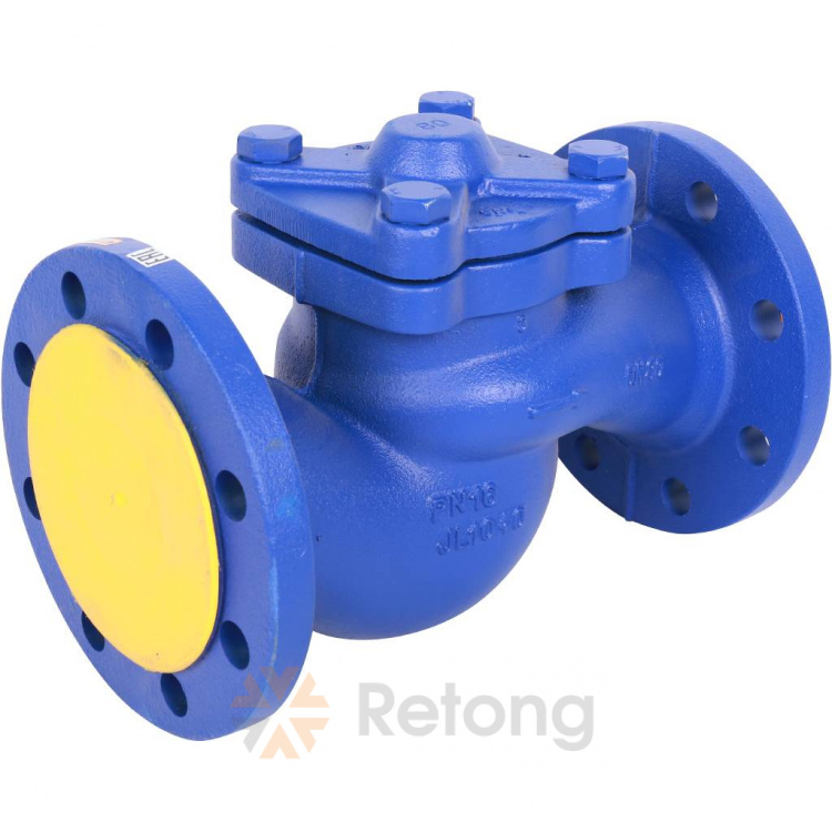 Клапан обратный Zetkama 287A подъемный шток Ду80 Ру16 фл Tmax=300