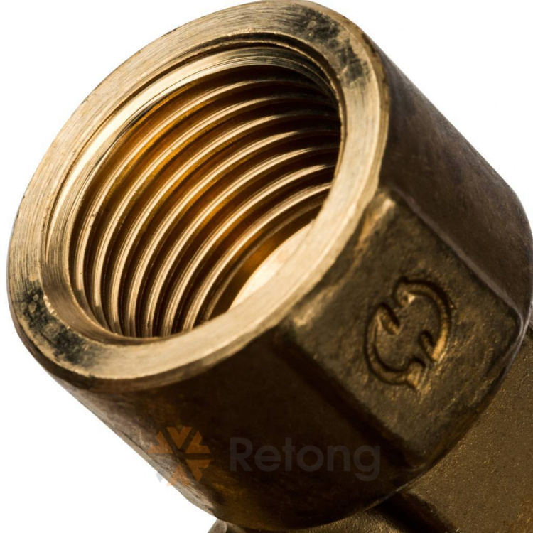 Угольник настенный с креплением 16*1/2&amp;quot; для труб из сшитого п/э аксиальный STOUT