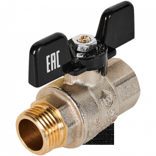 SVB-0004-200015 STOUT Кран шаровой полнопроходной, ВР/НР, ручка бабочка 1/2