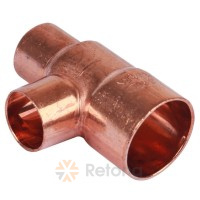 Тройник переходной Sanha 5130, медь 22x18x18, пайка